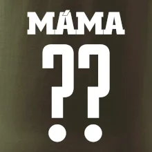 Máma - dres se jménem a číslem