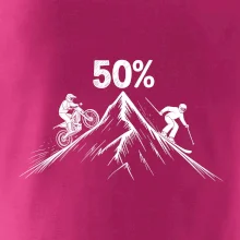 Narozeniny motorkář enduro a lyžař 50