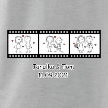 Svatební den - váš nápis (Hana-creative)