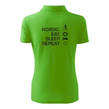 Nordic walking eat sleep