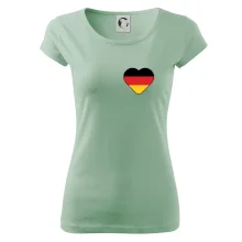 Germany love malé - Německá vlajka