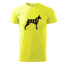 Boxer nápis v těle