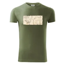 Mapa Báňské dráhy z Moravské Ostravy do Doubravy