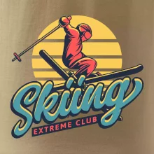 Skiing winter extreme cup