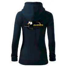 Bagrista v kruhu - vlastní nápis