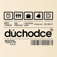 Čárový kód důchodce