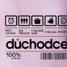 Čárový kód důchodce