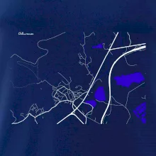 Chlumec 403 39 mapa s vodními toky