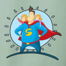 Táta superman - holka a holka