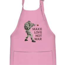 Růže ve zbrani, make love not war