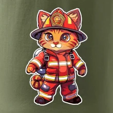 Malý hasič - kocour