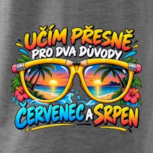 Učím kvůli červenci a srpnu letní prázdniny