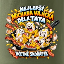 Nejlepší míchaná vajíčka dělá táta Včetně skořápek