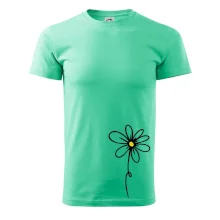 Kopretina - dole na výšku