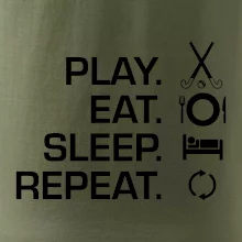 Play eat sleep repeat pozemní hokej