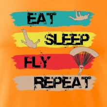 Eat Sleep Fly Repeat Paragliding