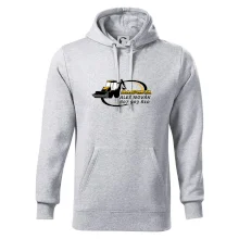 Bagrista v kruhu - vlastní nápis