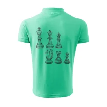 Šachové figurky kreslené