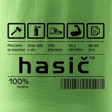 Čárový kód - Hasič