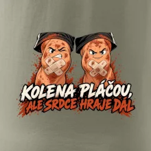 Nohejbal kolena pláčou srdce hraje