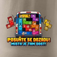 Posuňte se dozadu místa je tam dost