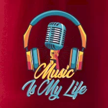 Music is my life sluchátka