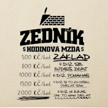 Hodinová mzda zedník
