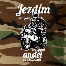 Silniční motorka - jezdím tak rychle, aby mi můj anděl strážný stačil