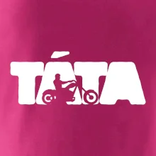 Táta nápis - motorka chopper