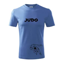 Judo nápis + postavy