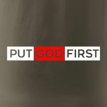 Put God first obdélník