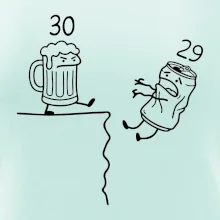 Pivo narozeniny - útes 30 let