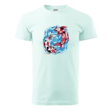 Yin & Yang Koi kapr - červený