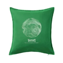 Trosky - vrstevnice v kruhu