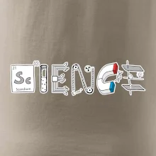 Science věda nápis