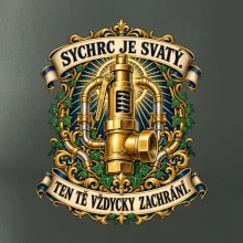 Posvátný mosazný pojistný ventil sychrc