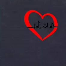 Moje srdce bije pro hudbu - srdce malé