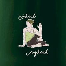 Yoga nádech výdech (Radek Pilař ART)