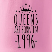Queens are born in 1996