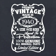 Vintage Etiketa - 1940