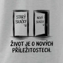 Dveře  - starý sračky - nový sračky