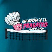 Badminton omluva za prasátko