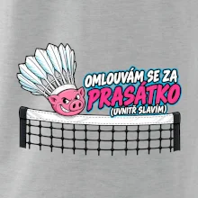Badminton omluva za prasátko