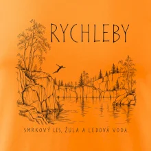 Rychleby smrkový les žula a ledová voda