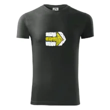 Párová turistická značka žlutá