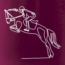 Jízda na koni jedním tahem