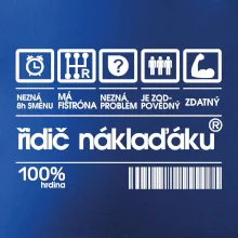 Čárový kód řidič náklaďáku