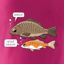 Hezké Vánoce Kapr a Koi kapr (Hana-creative)