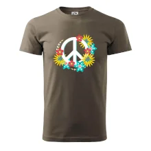 Peace symbol abstraktní