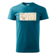 Mapa Báňské dráhy z Moravské Ostravy do Doubravy